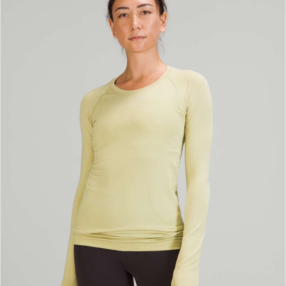 Lululemon Swiftly Tech 2.0 long sleeve shirt -Dew Green